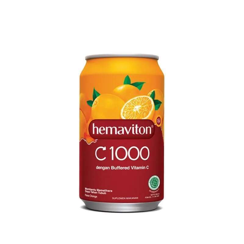 Pekanbaru Hemaviton C1000 Orange 330Ml Can