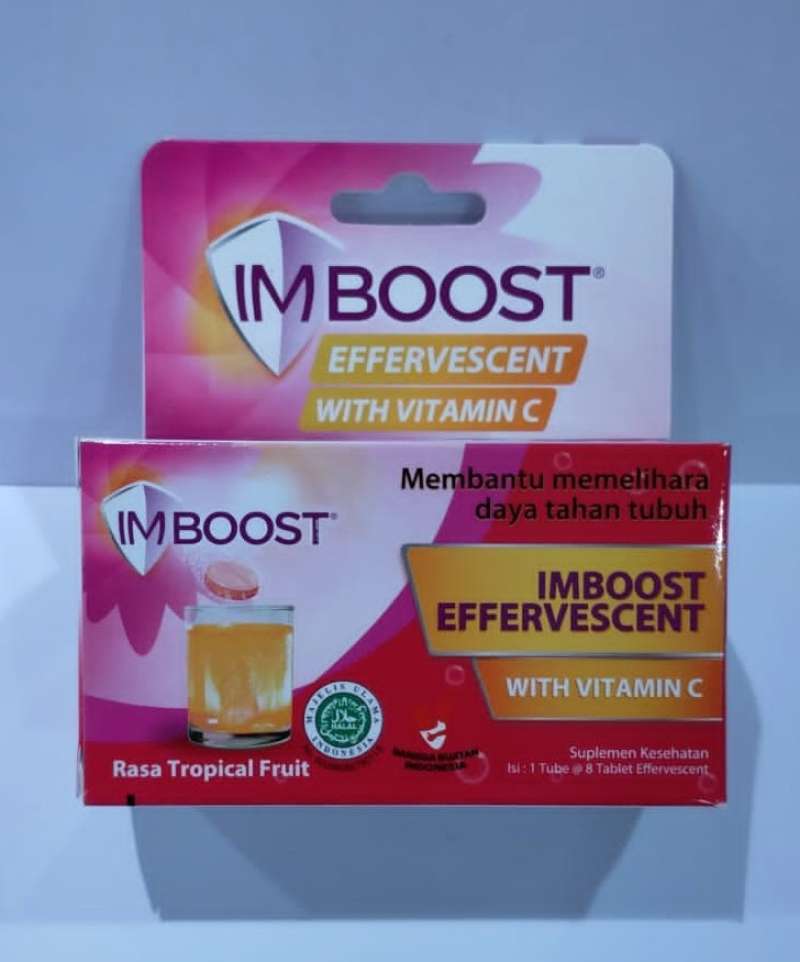 Pekanbaru Imboost Effervescent Tropical 8'S Tube
