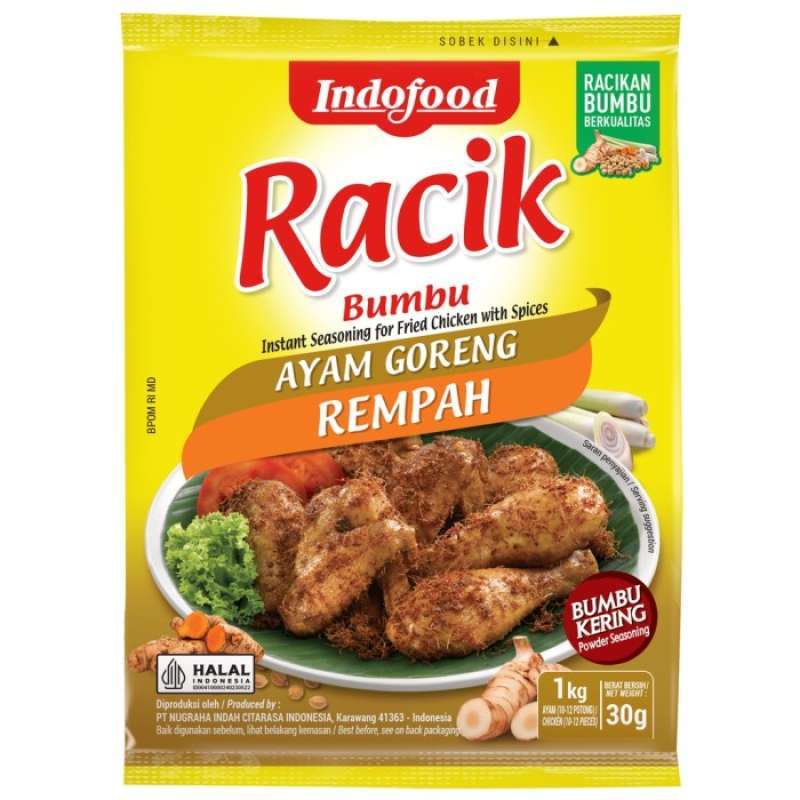 Pekanbaru Indofood Bumbu Racik Ayam Grg Rempah 30G