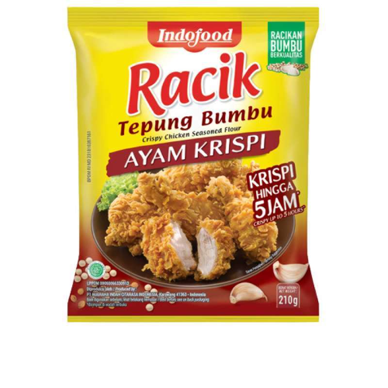 Pekanbaru Indofood Racik Tepung Ayam Krispi 210Gr