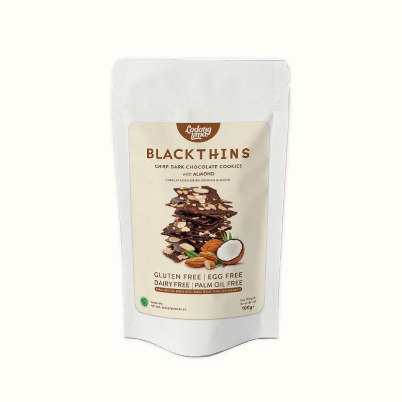Pekanbaru Ladang Lima Blackthins Cookies 100Gr