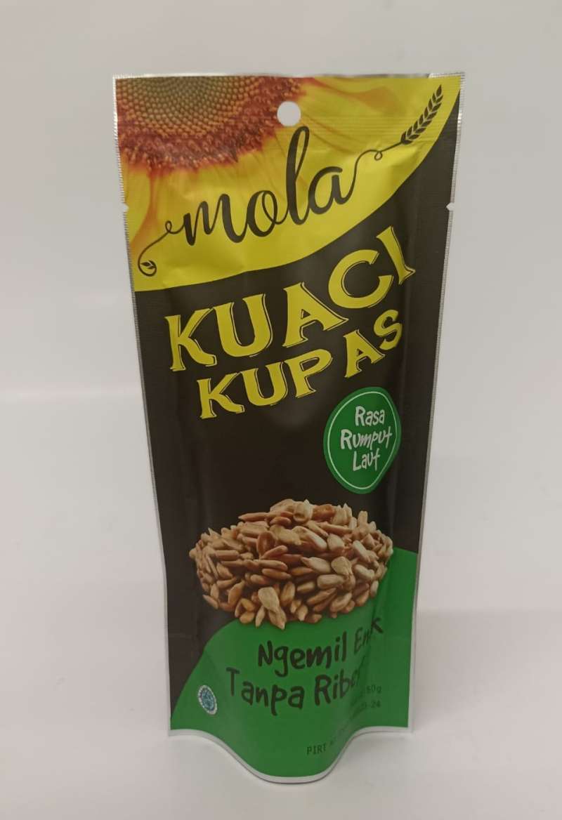 Pekanbaru Mola Kuaci Kupas Rumput Laut 50Gr
