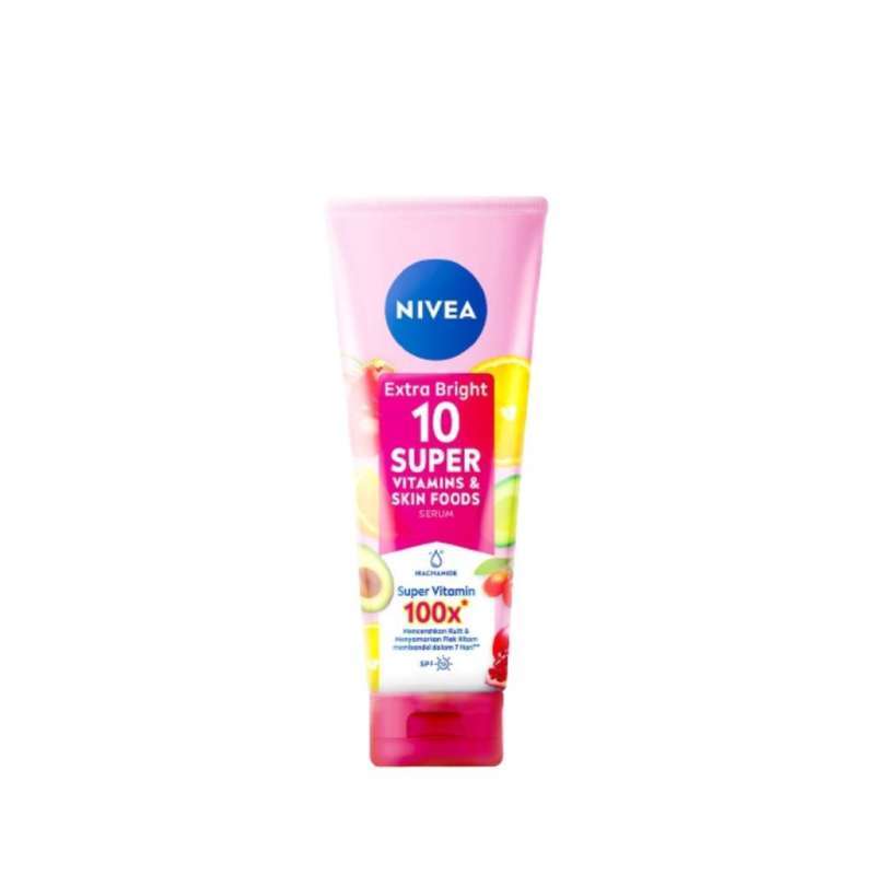 Pekanbaru Nivea Extra Bright Super 10 Vit & Skin Food 180M