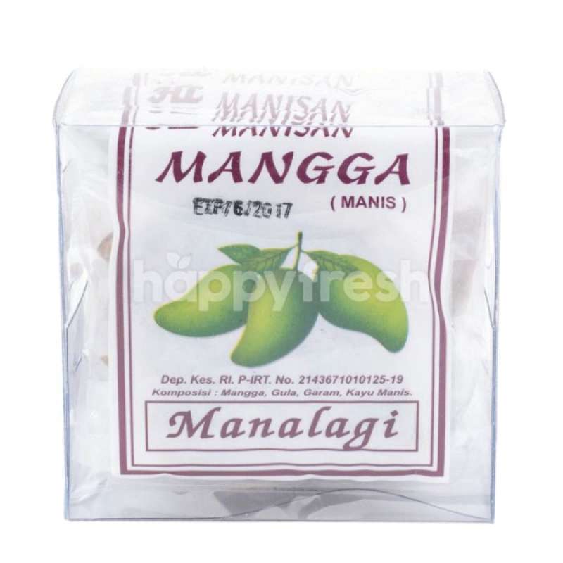 Pekanbaru Hl Manisan Mangga Kering Manis 5'S(Mika)