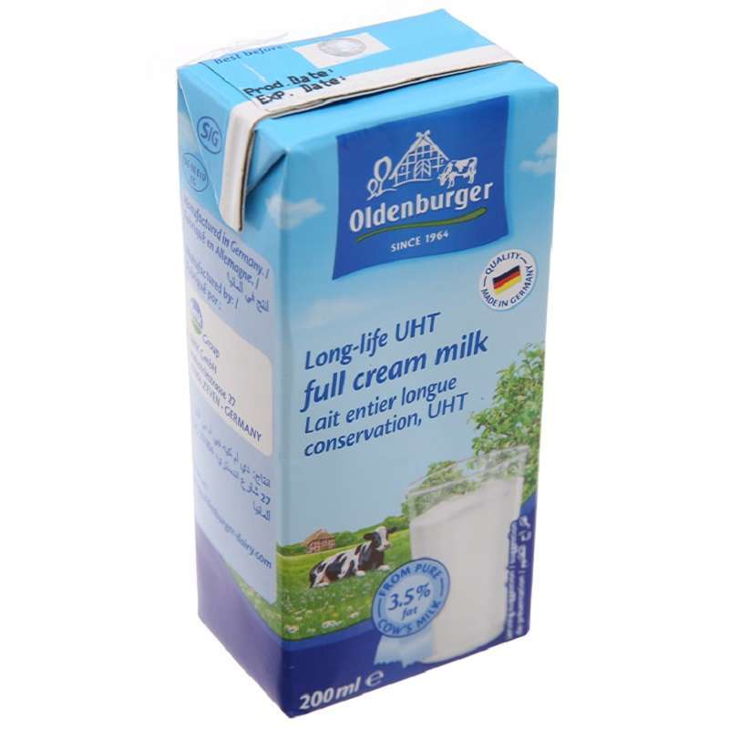 Pekanbaru Oldenburger Uht Full Cream Milk 200Ml