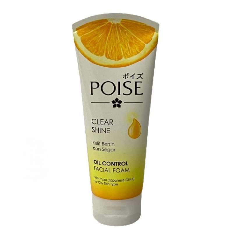 Pekanbaru Poise Facial Foam Clear Shine 100Gr