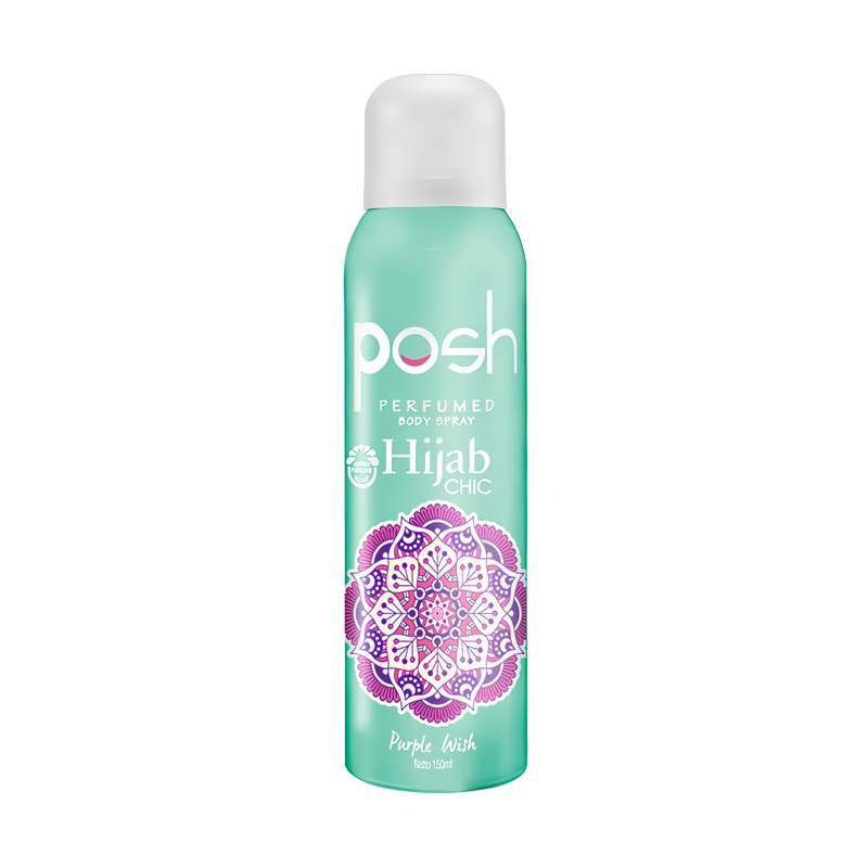 Pekanbaru Posh Perfum B.Spray Hijab Purple.W 150Ml