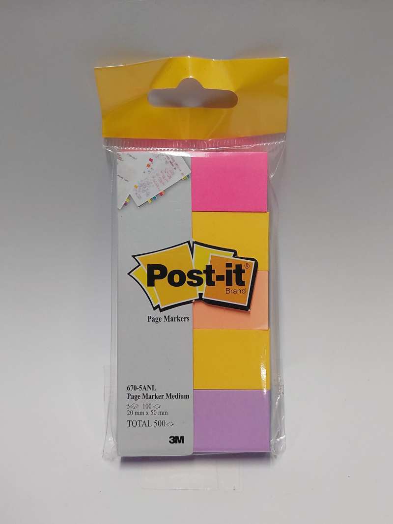 Pekanbaru Post-It Page Marker Assorted