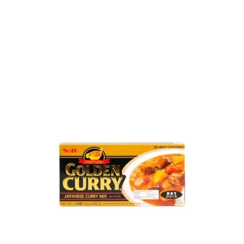 Pekanbaru S&B Golden Curry Sauce Mix Hot 220Gr