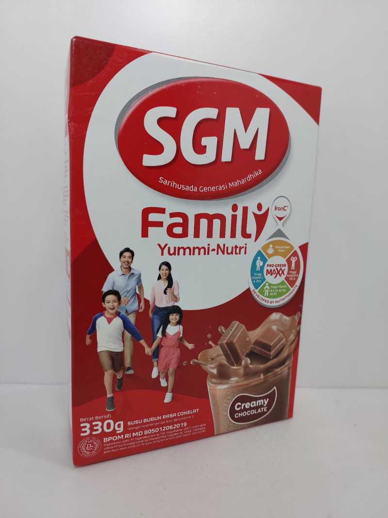 Pekanbaru Sgm Yummi-Nutri Creamy Chocolate 330G