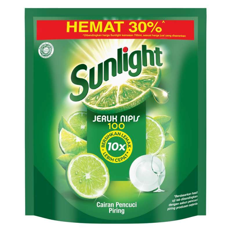 Pekanbaru SUNLIGHT JERUK NIPIS 910ML PCH