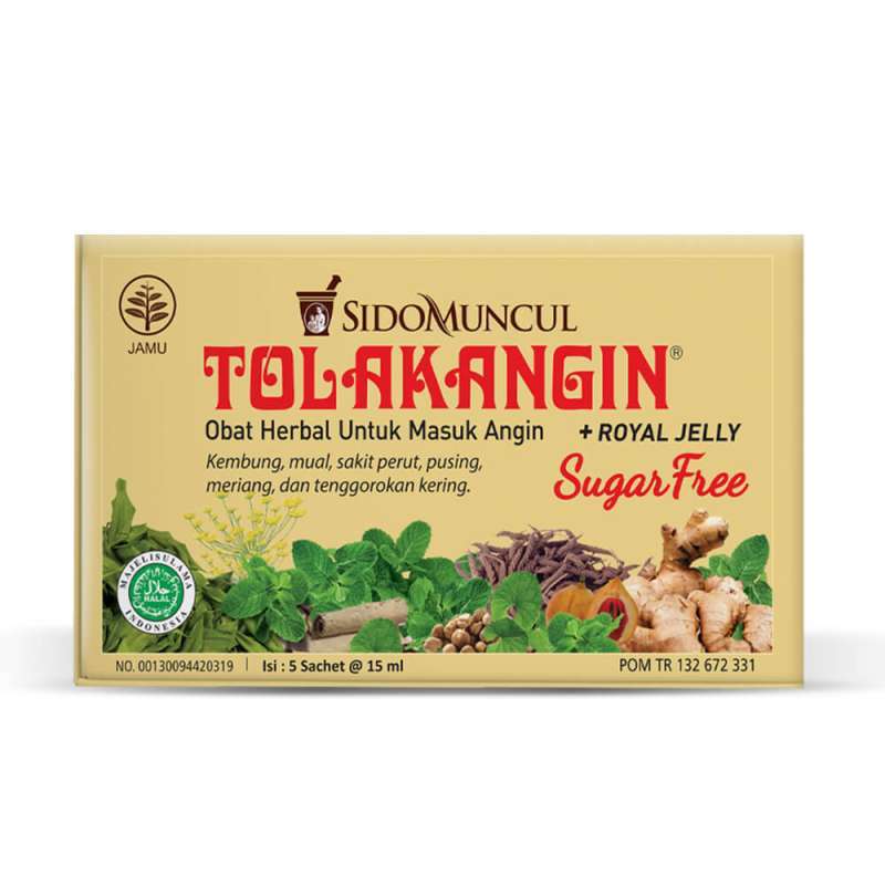 Pekanbaru Tolak Angin Bebas Gula 5X15Ml Box