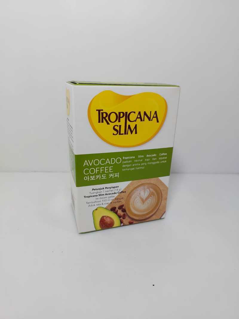 Pekanbaru Tropicana Slim Avocado Coffee 4X14Gr Box