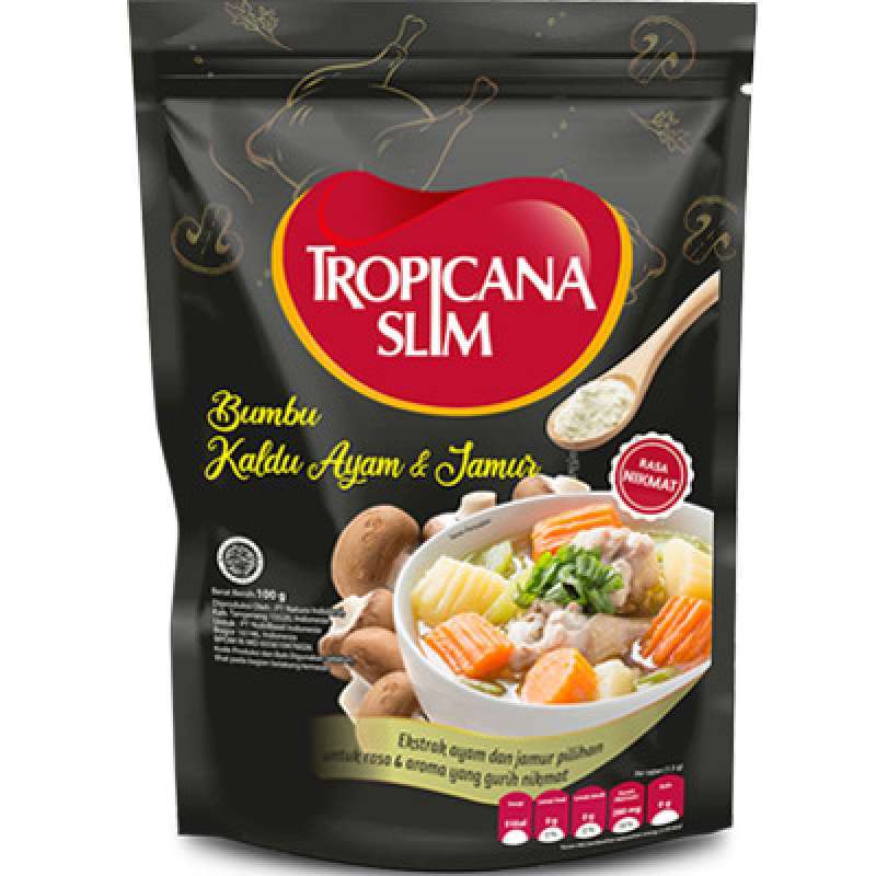 Pekanbaru Tropicana Slim Bumbu Kaldu Ayam Jmr 100G
