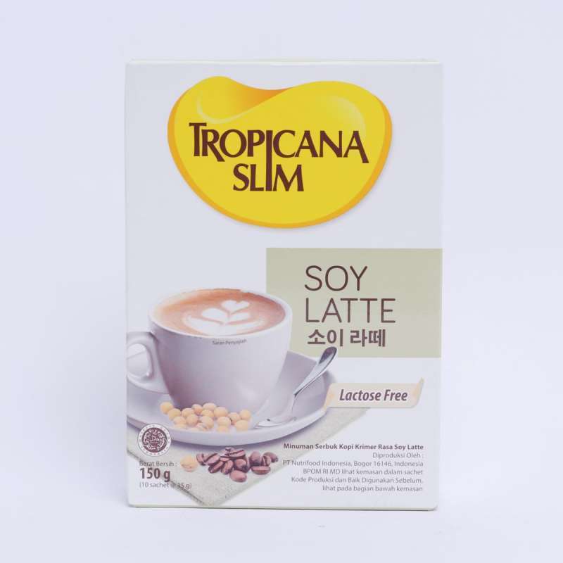 Pekanbaru Tropicana Slim Soy Latte 150Gr Box