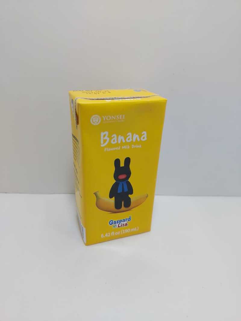 Pekanbaru Yonsei Banana Flavored Milk Drink 190Ml