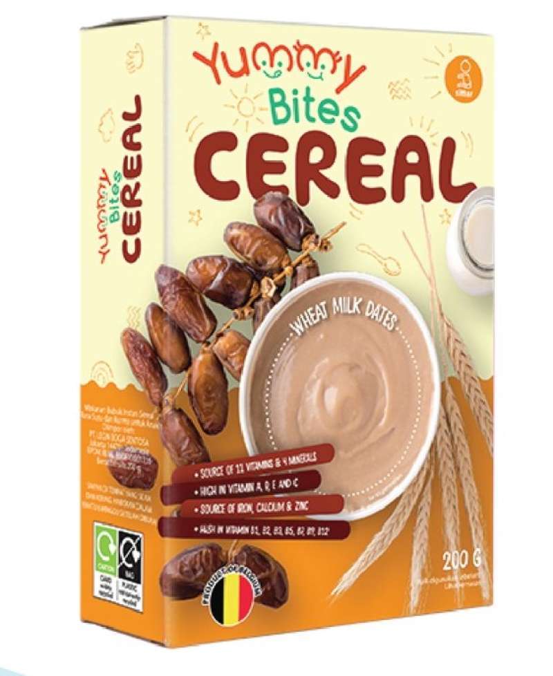 Pekanbaru Yummy Bites Cereal Wheat Milk Dates 200G