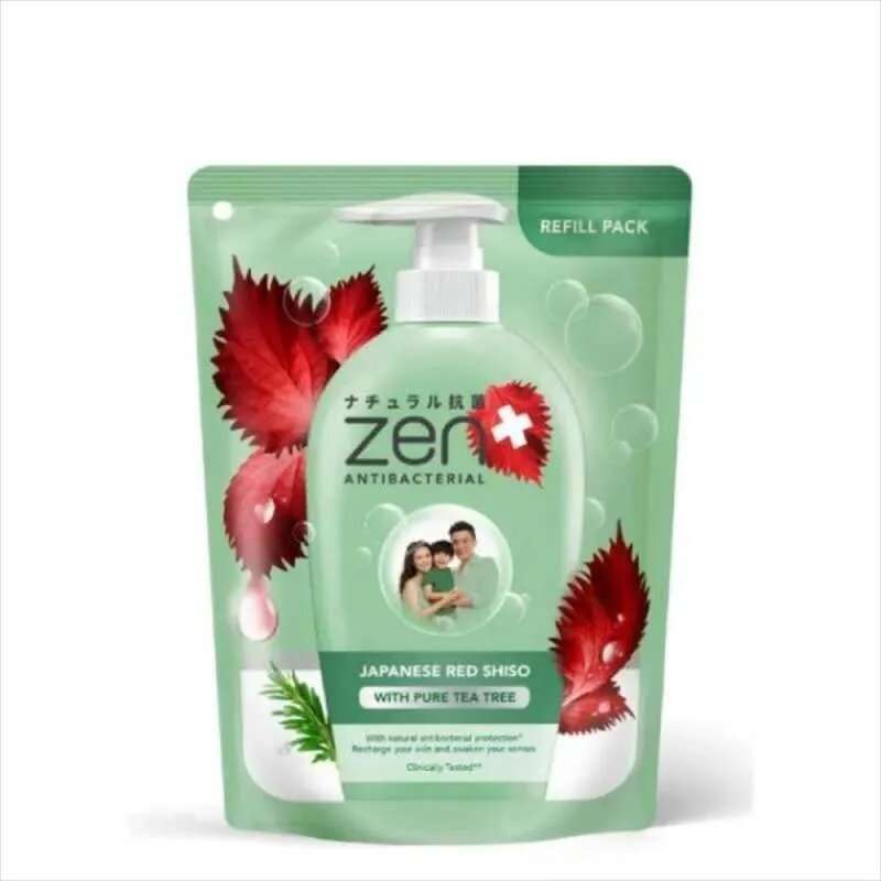 Pekanbaru ZEN BODY WASH W.PURE TEA TREE 380ML POUCH