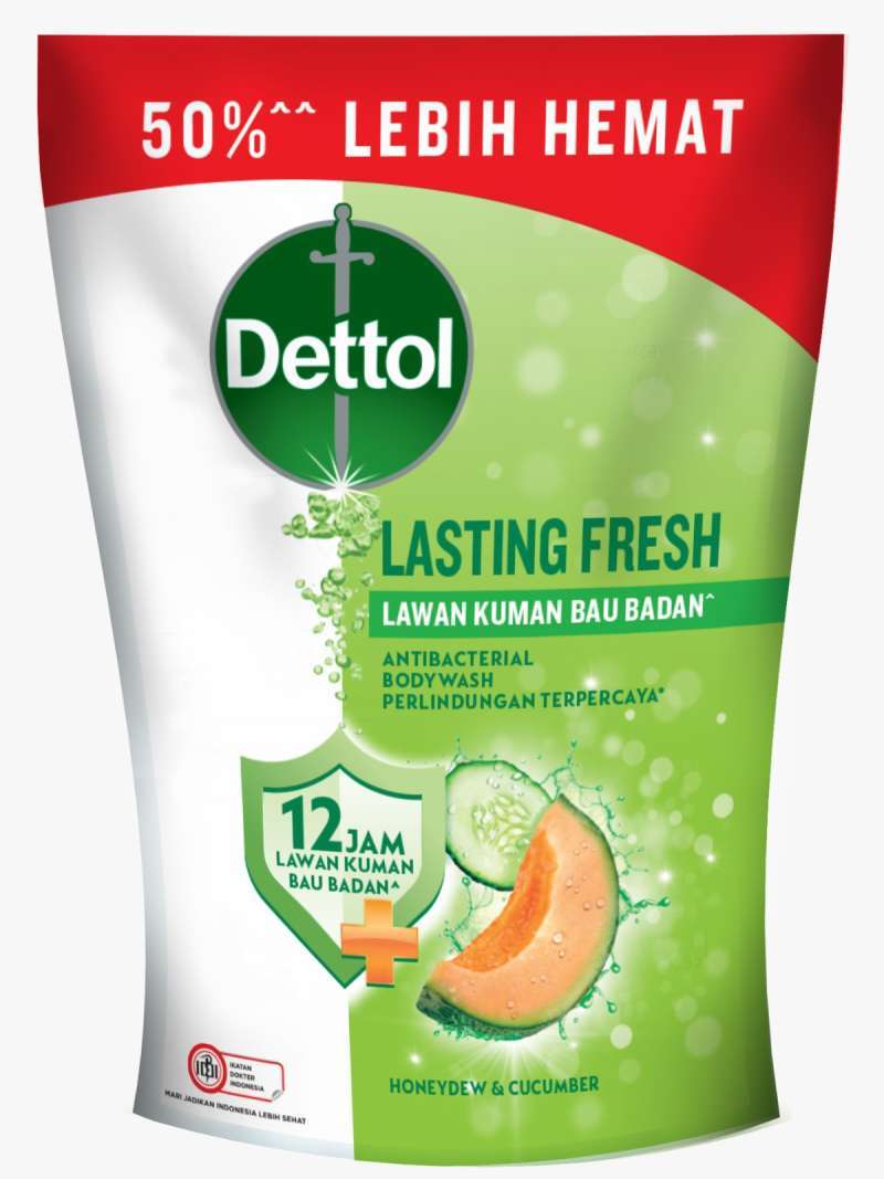 Pekanbaru DETTOL BODY WASH LASTING FRESH 720ML POUCH