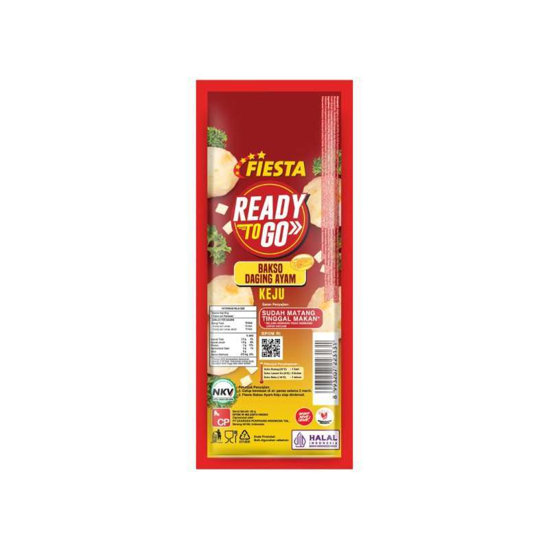Pekanbaru Fiesta Ready To Go Bakso Keju 60Gr