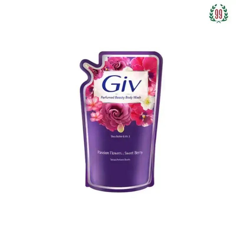 Pekanbaru GIV BODY WASH PASSION FLOWERS 800ML POUCH