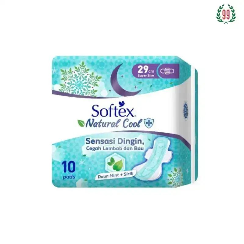 Pekanbaru SOFTEX NATURAL COOL+NIGHT 29CM 10s
