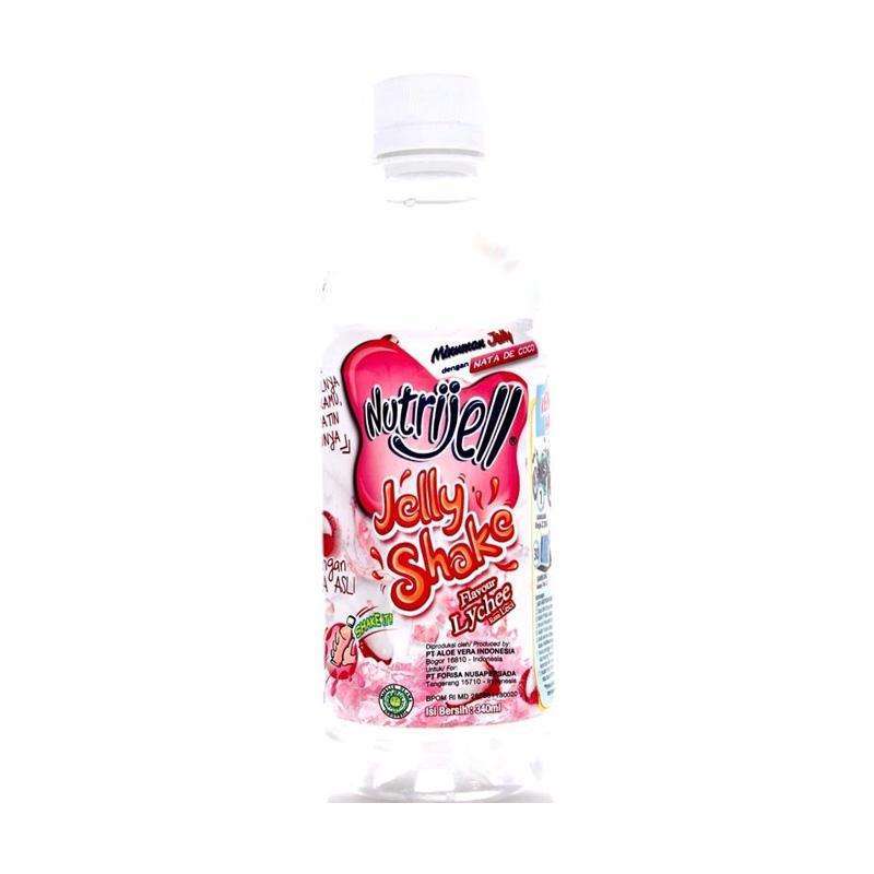 Pekanbaru Nutrijell Jelly Shake Lychee 340Ml