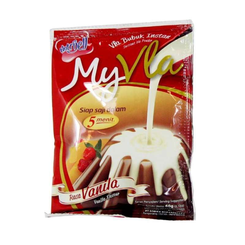 Pekanbaru Nutrijell My Vla Vanilla 60Gr