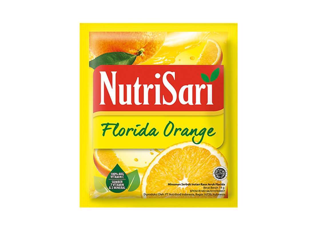 Pekanbaru Nutrisari Florida Orange Renceng 10X14Gr