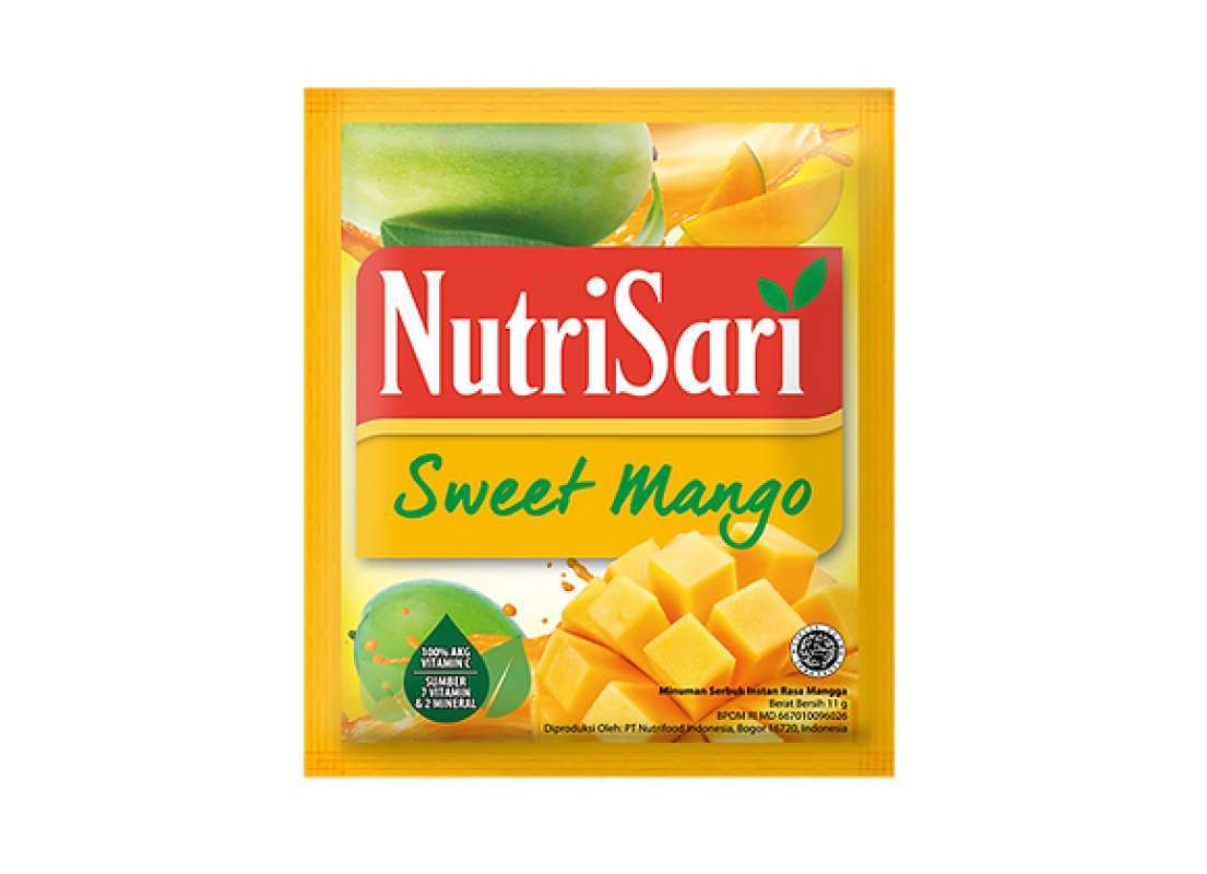 Pekanbaru Nutrisari Sweet Mango Renceng 10X11Gr