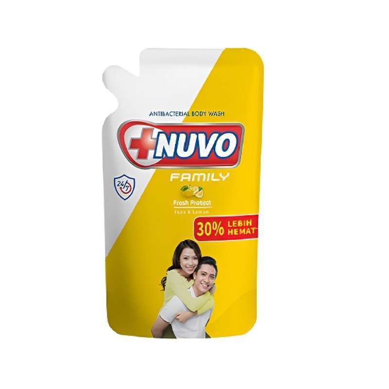 Pekanbaru NUVO FAMILY LIQUID SOAP KUNING 800ML POUCH