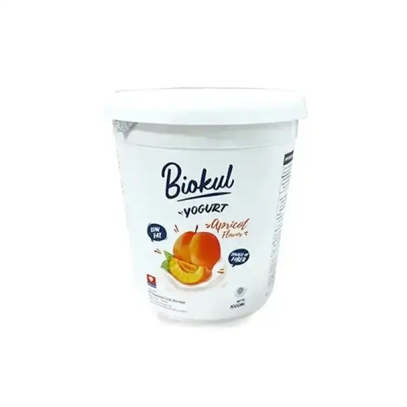 Pekanbaru Biokul Yogurt Stirred Apricot 1000Ml Cup