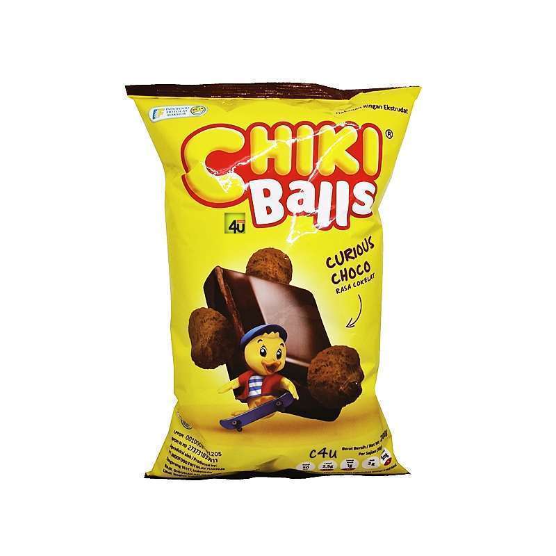 Pekanbaru Chiki Balls Curious Choco 200Gr