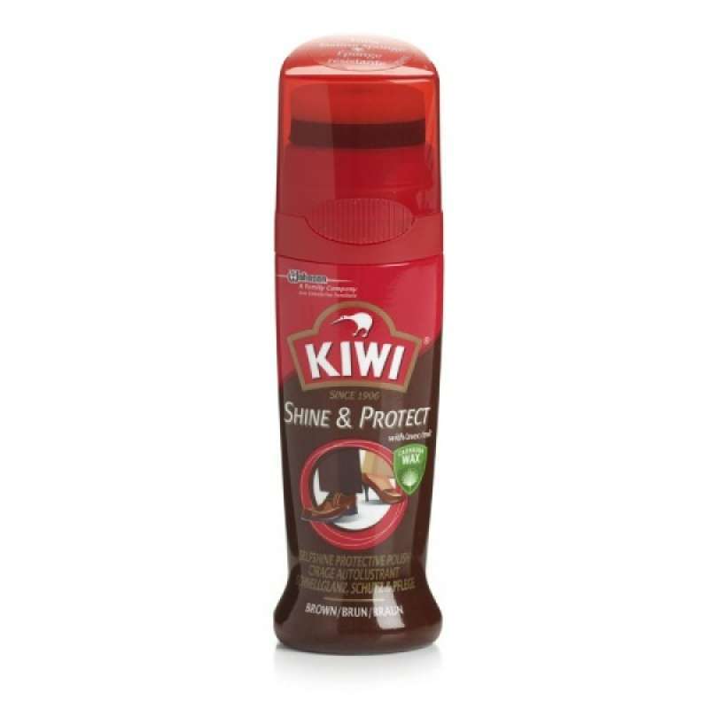 Pekanbaru Kiwi instant wax shine brown 75ml can