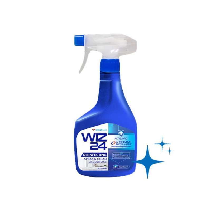 Pekanbaru Wiz24 disinfecting spray fresh 450ml