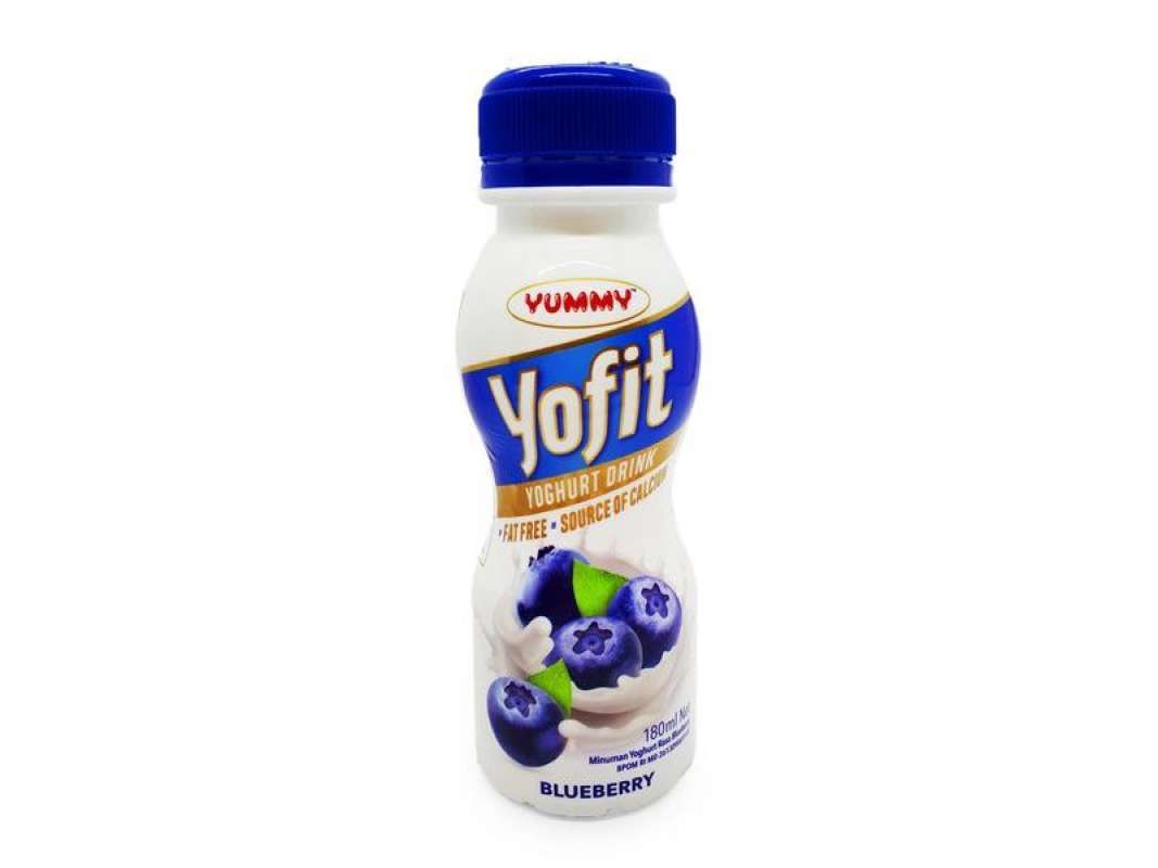 Pekanbaru Yofit Yoghurt Drink Bluberry 180Ml Btl