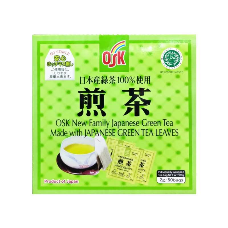 Pekanbaru Osk Green Tea 50X2Gr Box (O034)