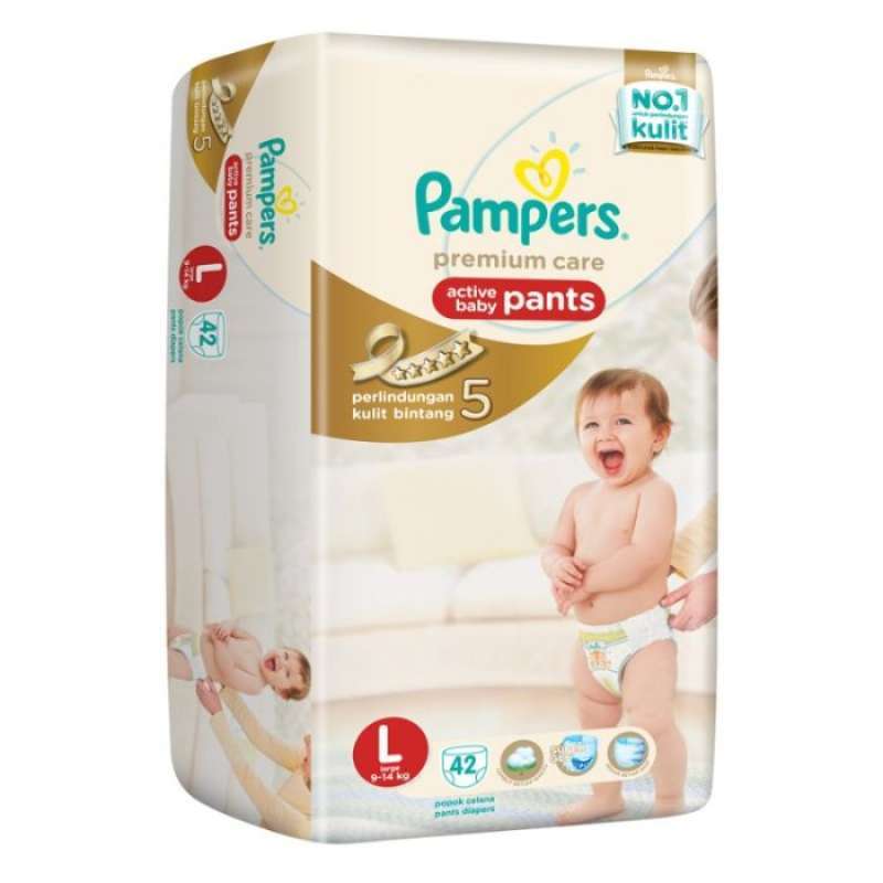 Pekanbaru Pampers Premium Pants L 42