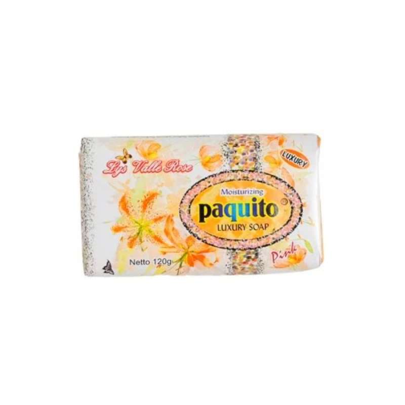 Pekanbaru PAQUITO LUXURY SOAP VALLE ROSE 120GR