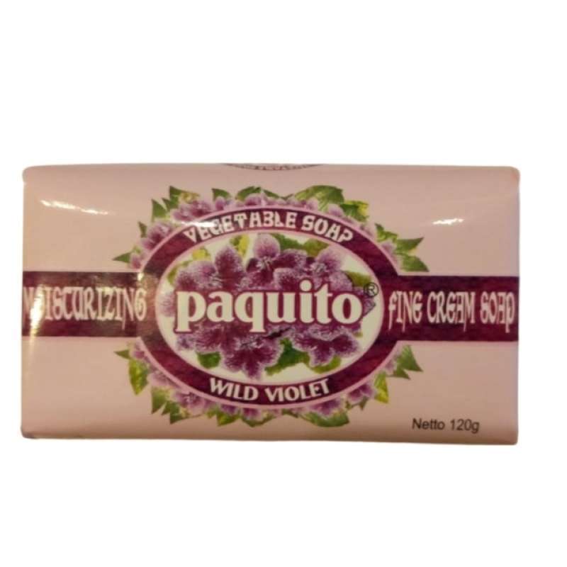 Pekanbaru PAQUITO VEG. SOAP VIOLET 120GR