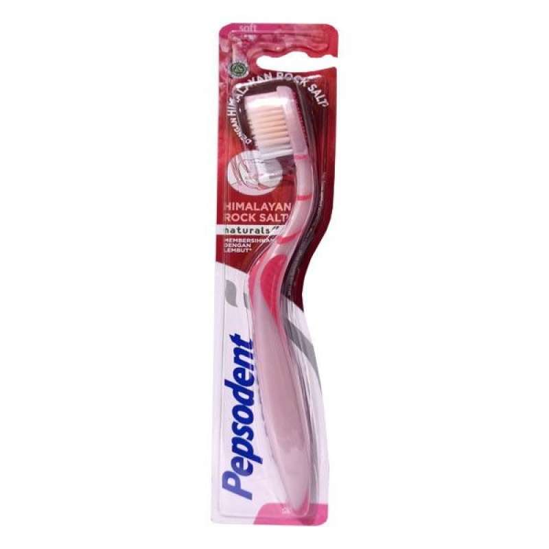 Pekanbaru Pepsodent Tooth Brush Himalayan Rock Salt Soft 1 Pcs