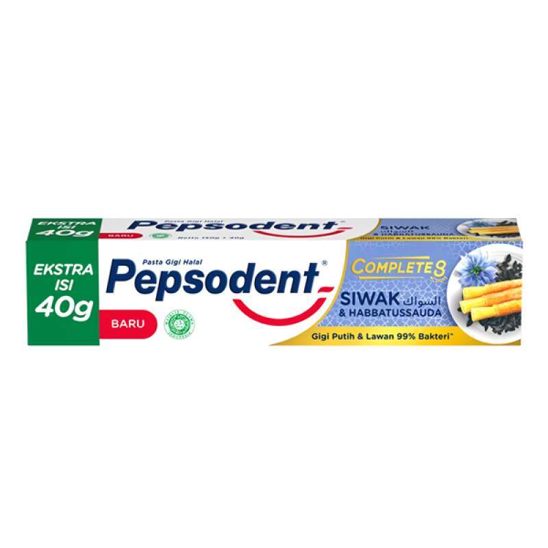 Pekanbaru Pepsodent Tp Siwak&Habbatussauda 190Gr
