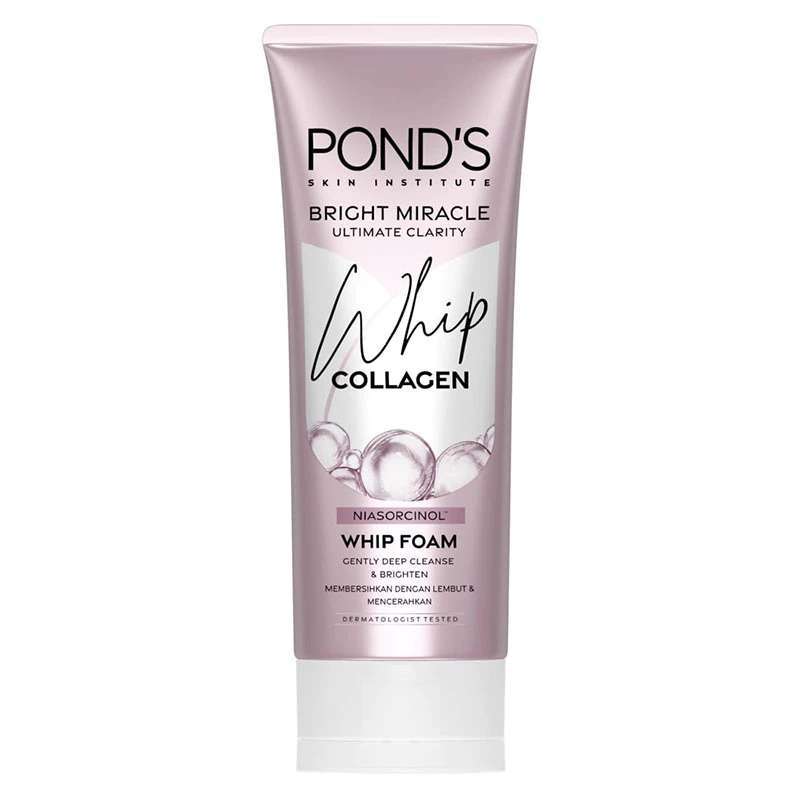 Pekanbaru Pond'S Bright Miracle Whip Foam Ultimate Clarity Collagen 100G