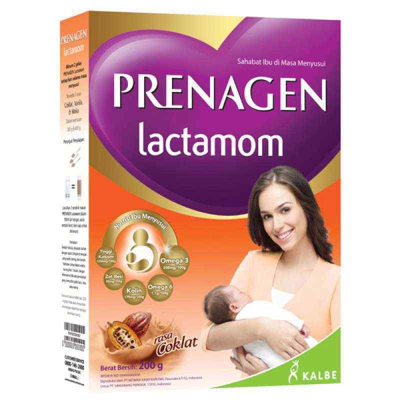 Pekanbaru Prenagen Lactamom Chocolate 2X200Gr Box