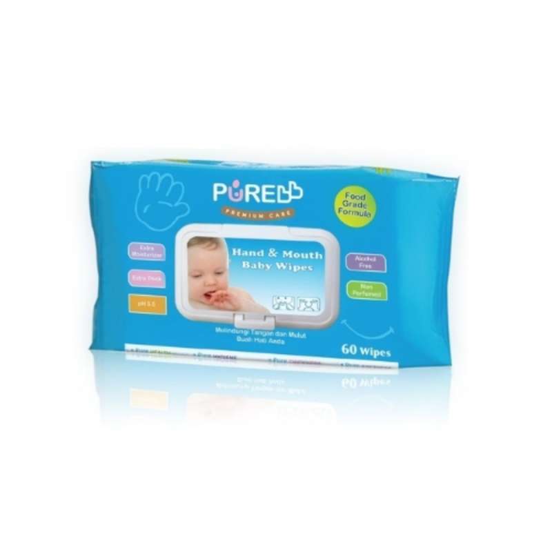 Pekanbaru Pure Bb Hand&Mouth Aloevera 2X60'S