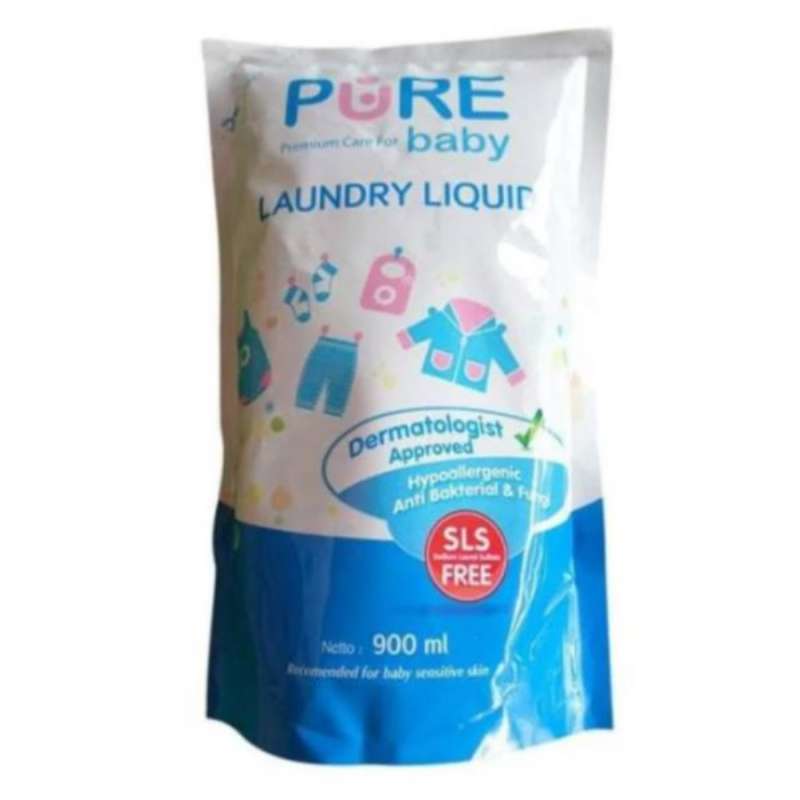 Pekanbaru Pure Bb Laundry Liq 900Ml 2'S Rfl