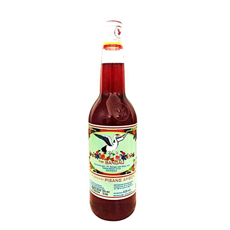 Pekanbaru Cap Bangau Sirup Pisang Ambon 620Ml Botol