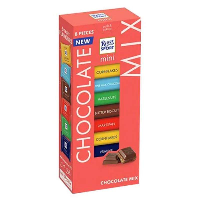Pekanbaru Ritter Sport Mini Tower 133Gr Box