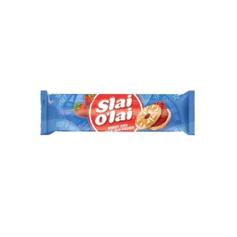 Pekanbaru Roma Biscuit Slai O'Lai Strawberry 128Gr