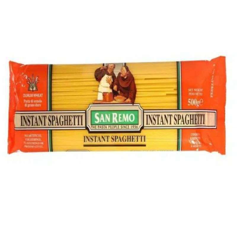 Pekanbaru San Remo Instant Spagetti 500Gr Pak